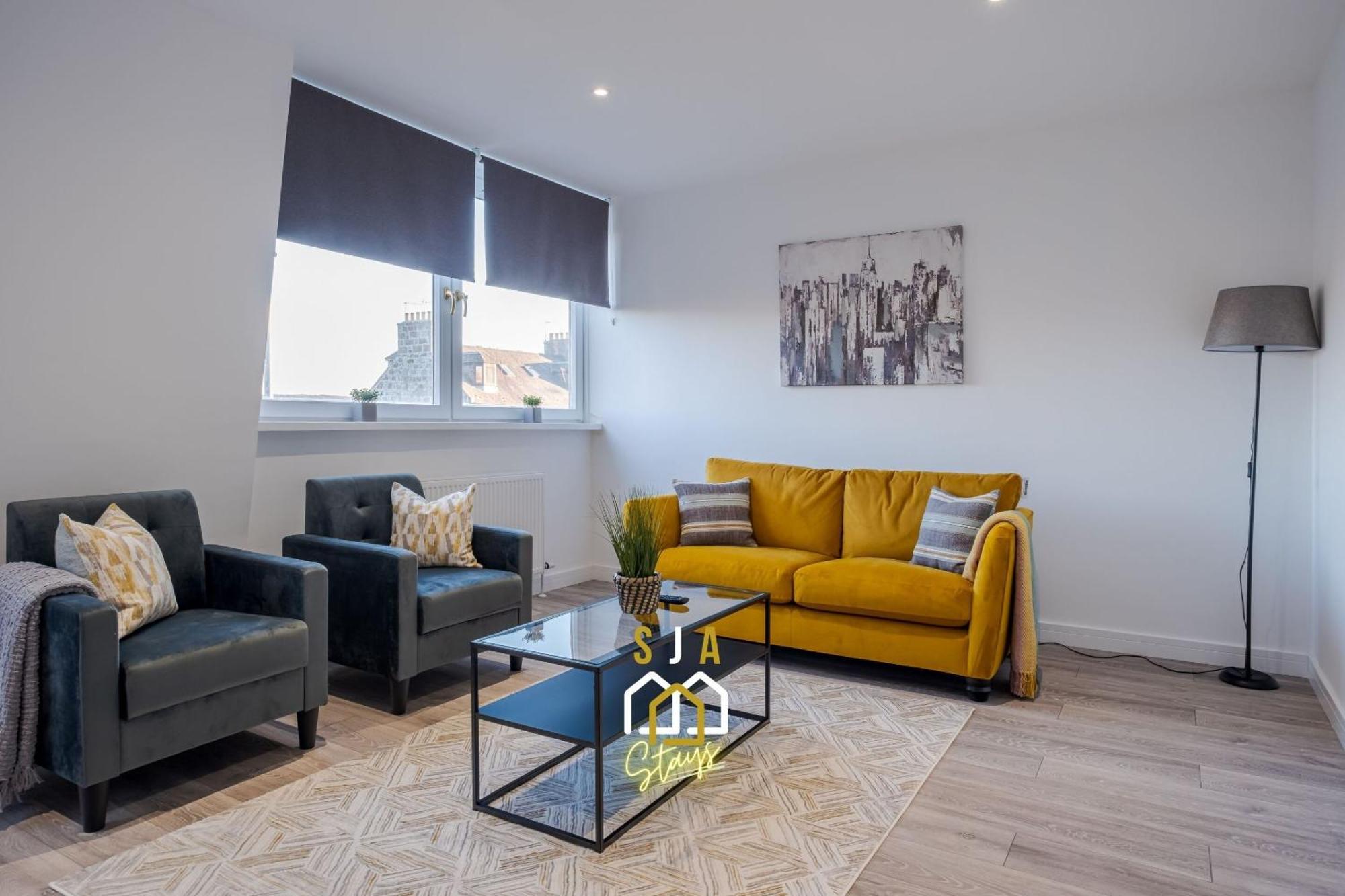 Apartment Holburn - Sja - Modern 3 Bed Aberdeen